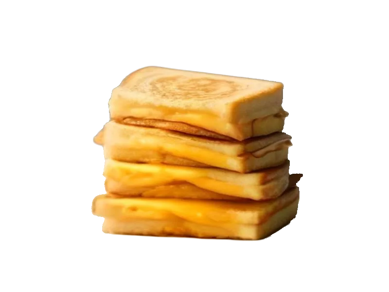 Grilled cheese (zapiekana kanapka) – białko 12g, kalorie 288 kcal, węglowodany i tłuszcz na 100g | zdrowe odżywianie