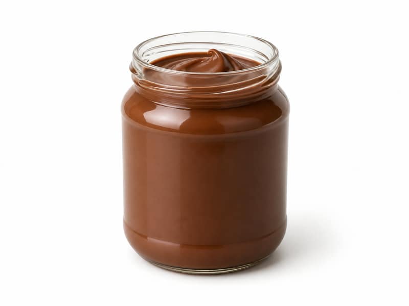 Krem czekoladowy (Nutella styl) – białko 6g, kalorie 539 kcal, węglowodany i tłuszcz na 100g | zdrowe odżywianie