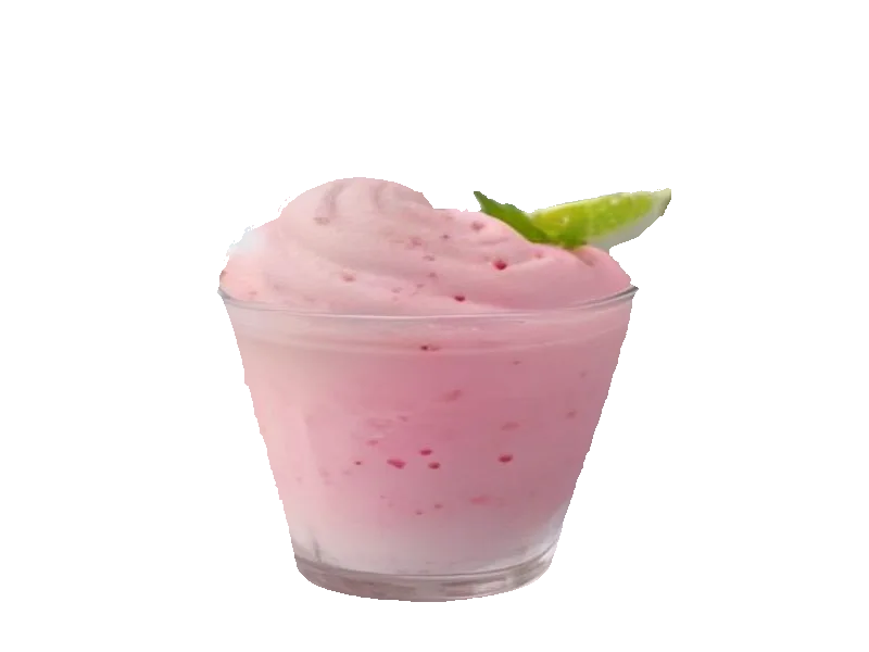 Lody sorbetowe malinowe – białko 0.5g, kalorie 91 kcal, węglowodany i tłuszcz na 100g | zdrowe odżywianie