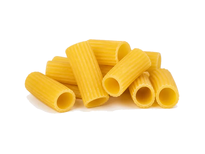 Makaron rigatoni (suchy) – białko 13g, kalorie 371 kcal, węglowodany i tłuszcz na 100g | zdrowe odżywianie