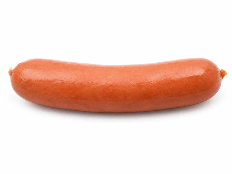 Parówki wieprzowe – białko 12g, kalorie 250 kcal, węglowodany i tłuszcz na 100g | zdrowe odżywianie