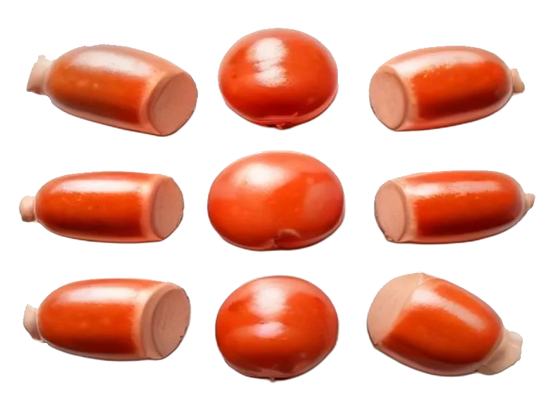 Parówki z kurczaka (markowe) – białko 12g, kalorie 195 kcal, węglowodany i tłuszcz na 100g | zdrowe odżywianie