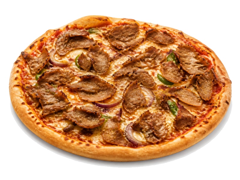 Pizza kebab – białko 13g, kalorie 275 kcal, węglowodany i tłuszcz na 100g | zdrowe odżywianie