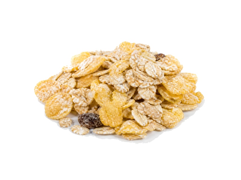 Płatki musli bez cukru – białko 10g, kalorie 380 kcal, węglowodany i tłuszcz na 100g | zdrowe odżywianie