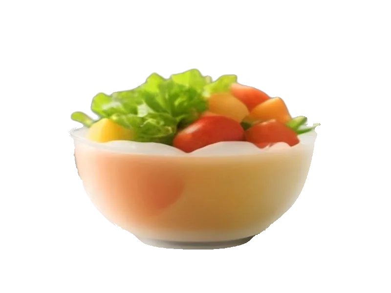 Sałatka owocowa (mix) – białko 1g, kalorie 69 kcal, węglowodany i tłuszcz na 100g | zdrowe odżywianie