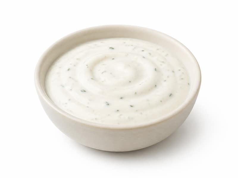 Sos ranch – białko 1.2g, kalorie 320 kcal, węglowodany i tłuszcz na 100g | zdrowe odżywianie